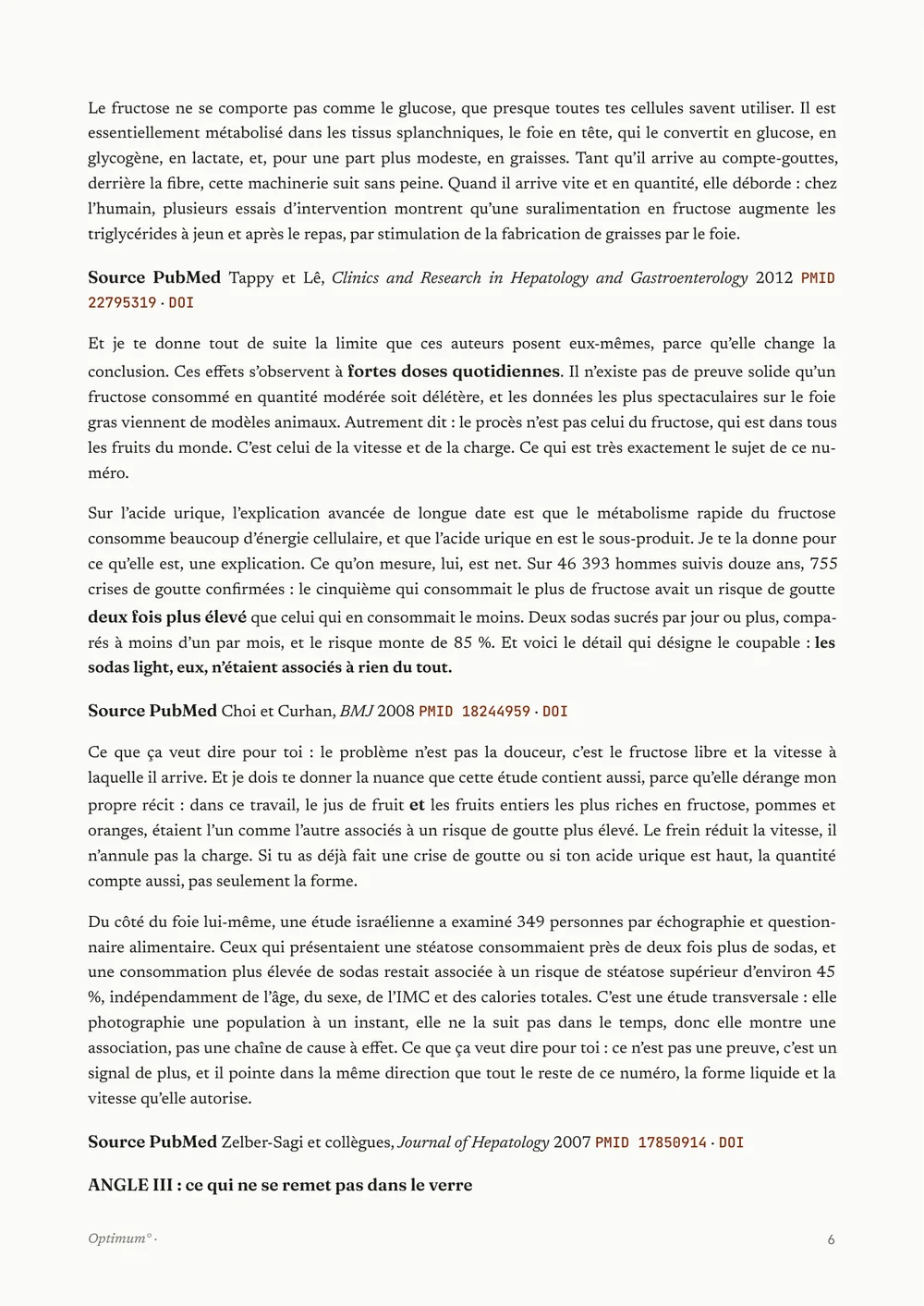 Page 6 du numéro découverte, Août 2026