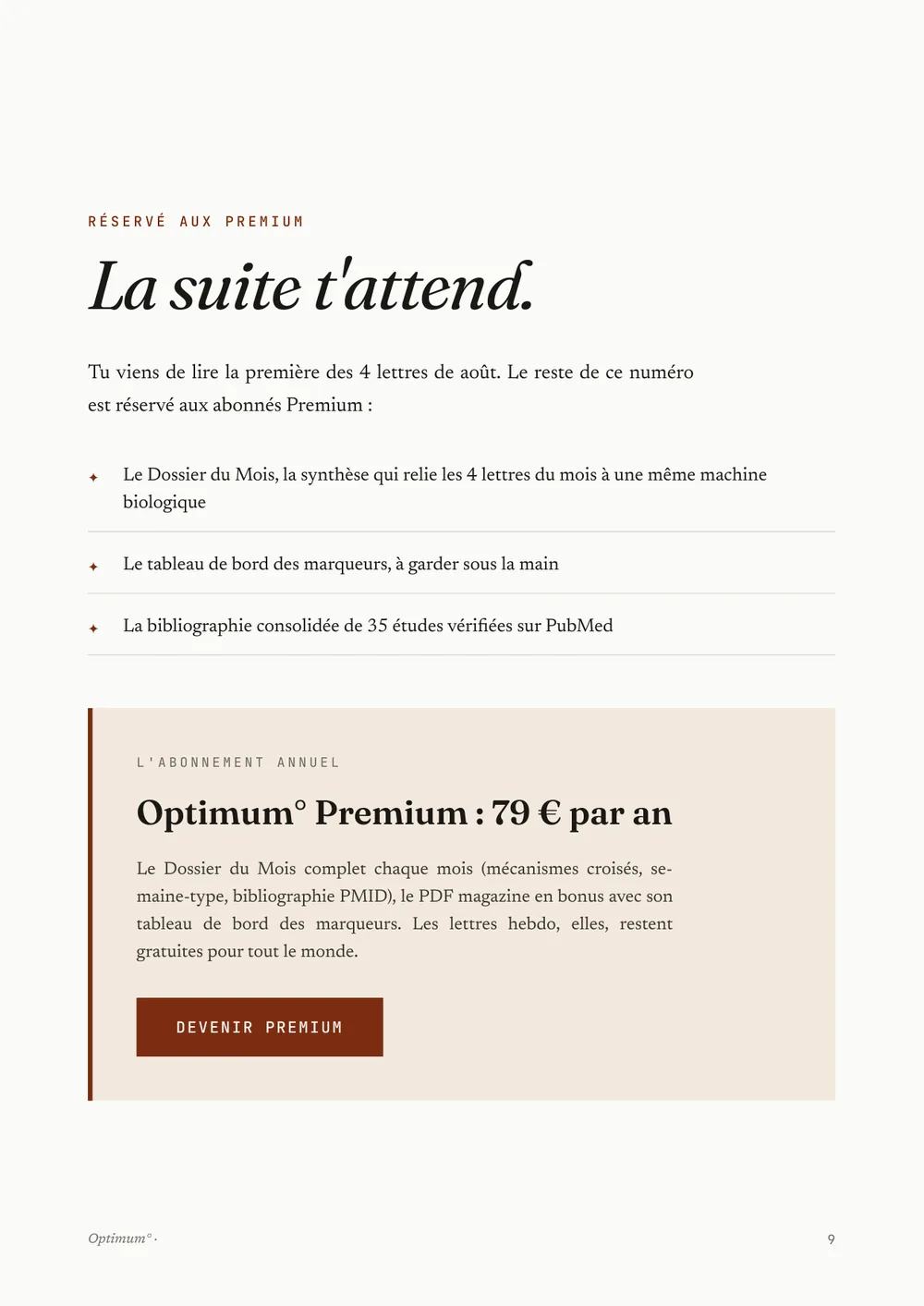 Page 9 du numéro découverte, Août 2026