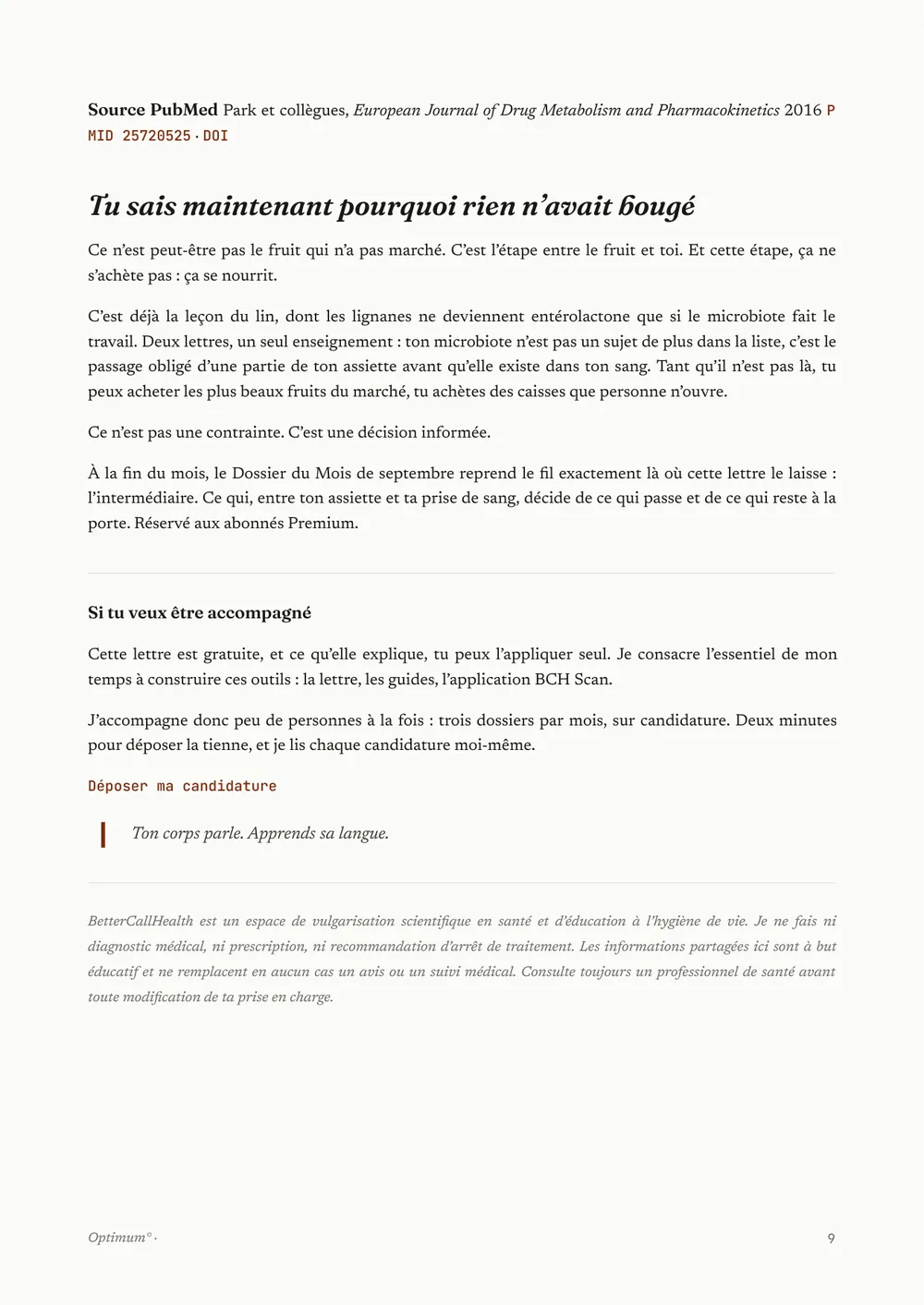 Page 9 du numéro découverte, Septembre 2026