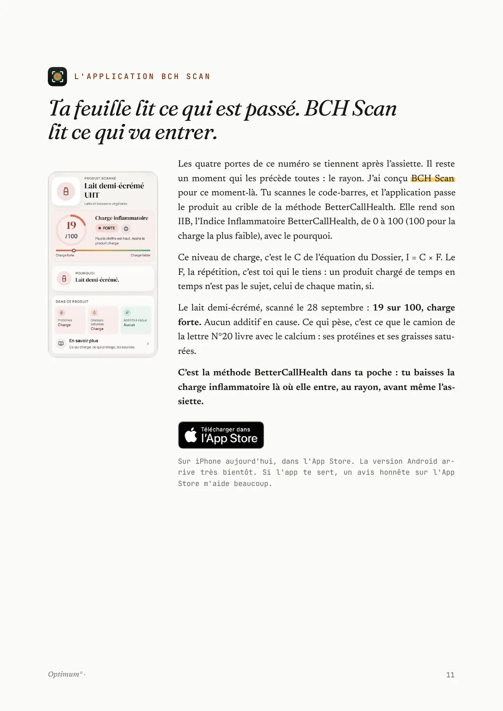 Page 11 du numéro découverte, Septembre 2026